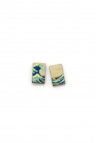 Wave Stud Earrings